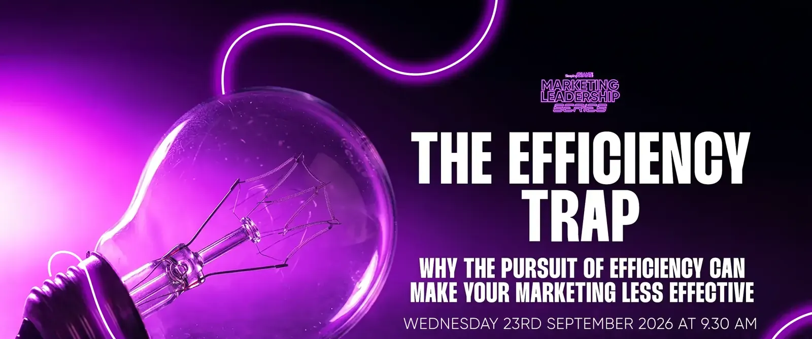 The Efficiency Trap